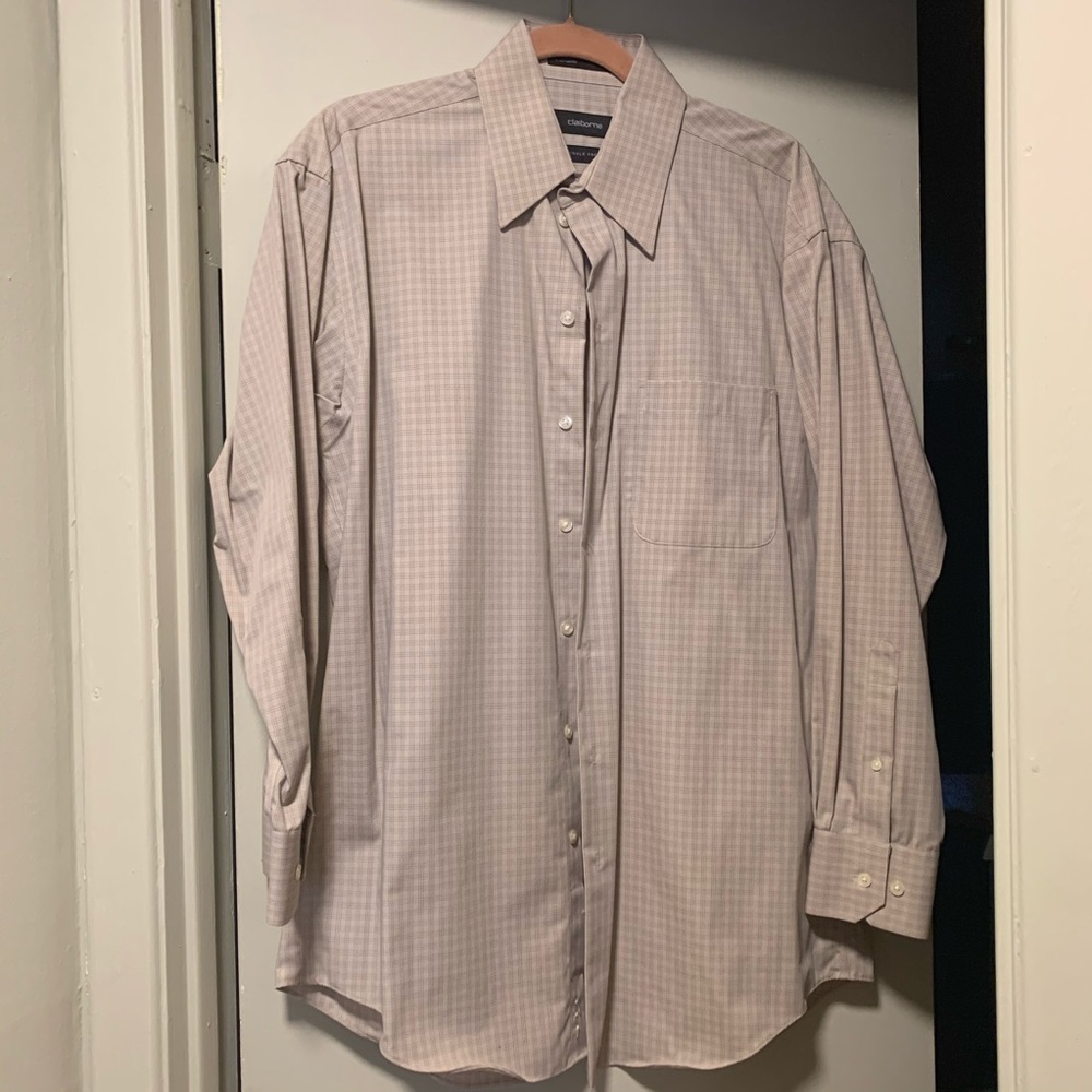 Plaid Men’s Dress Shirt